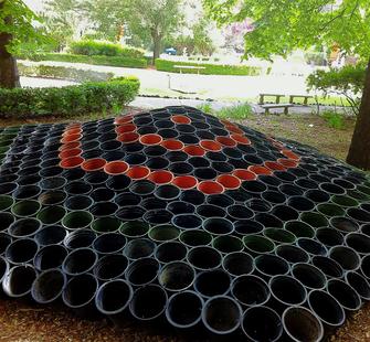 "Fabric Study in Pots" by Seyed Alavi